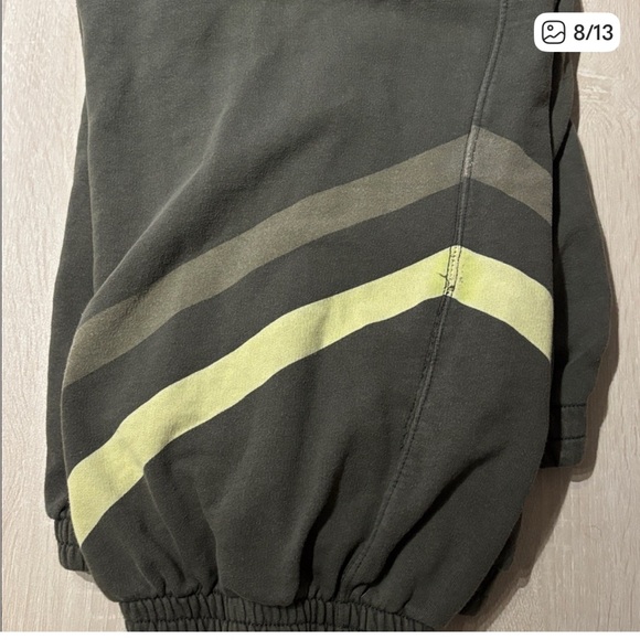 Free People All Star Logo Pants. Green - Picture 7 of 10